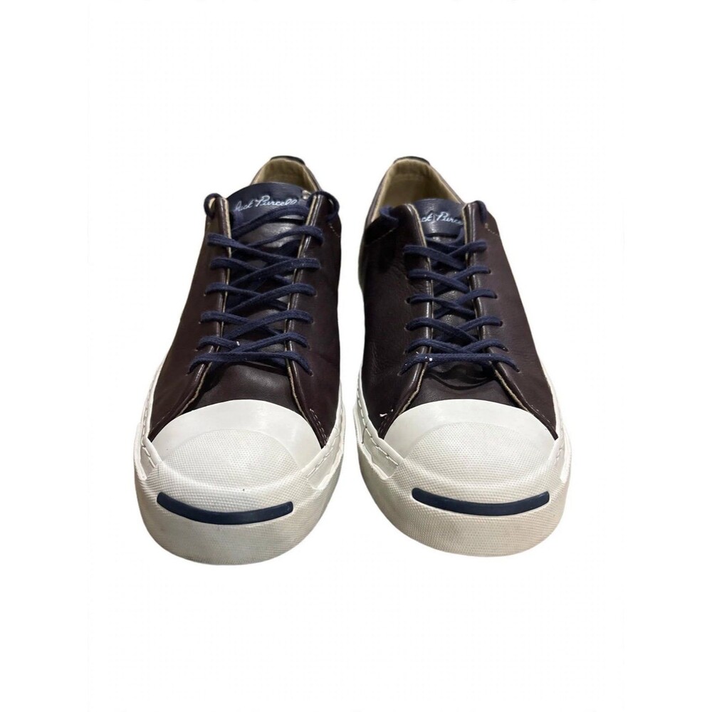 Converse Jack Purcell Leather - Dark Brown - M9 / W10.5 Pre-owned Excellent